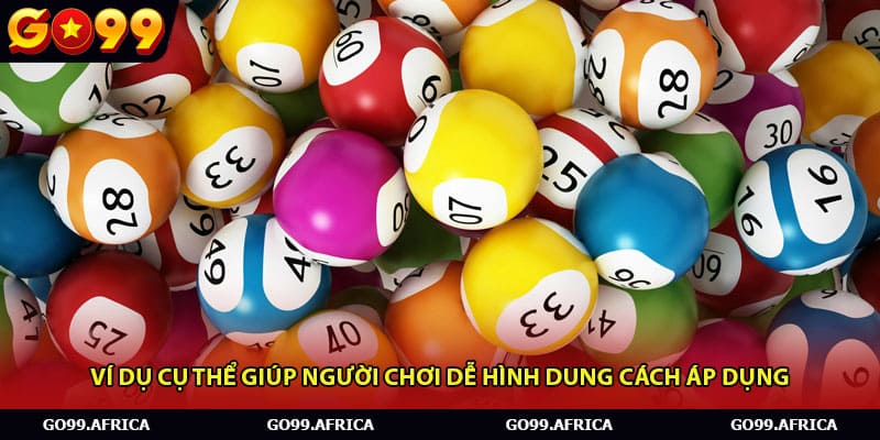 Ví dụ cụ thể giúp người chơi dễ hình dung cách áp dụng.